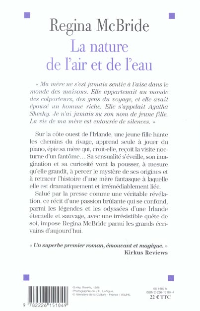La nature de l'air et de l'eau