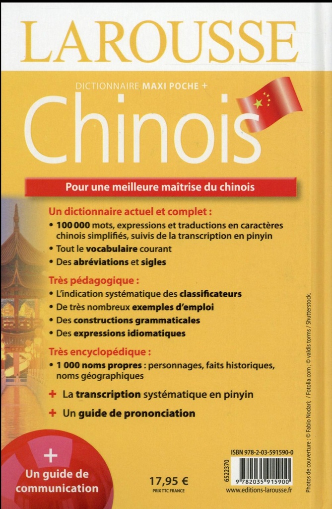 Dictionnaire Maxipoche plus Francais-Chinois