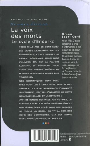 Le cycle d'Ender, T2 : La voix des morts