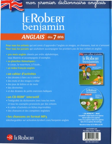 Le Robert Benjamin Anglais