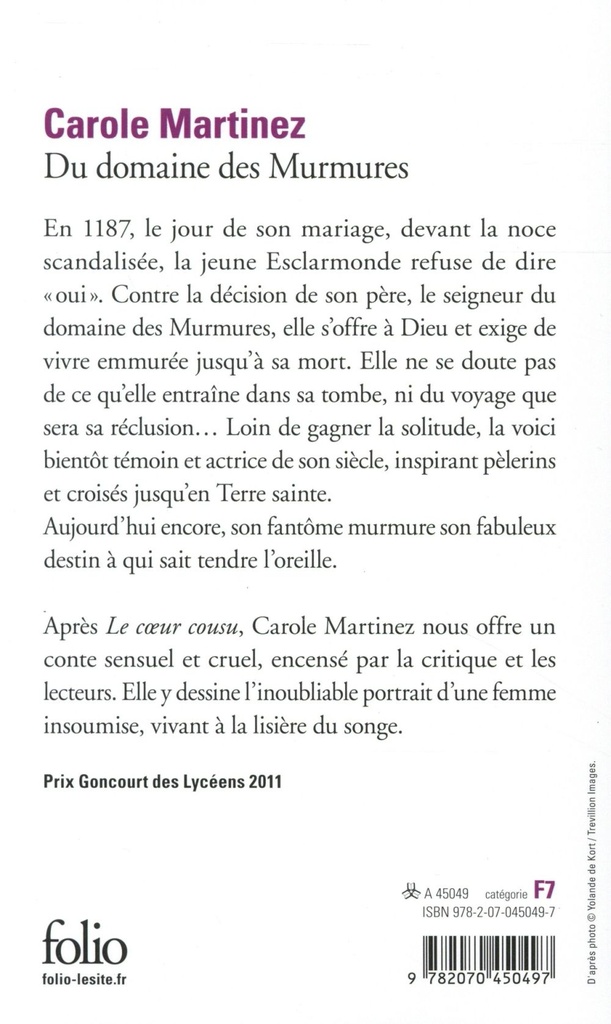 Du domaine des Murmures