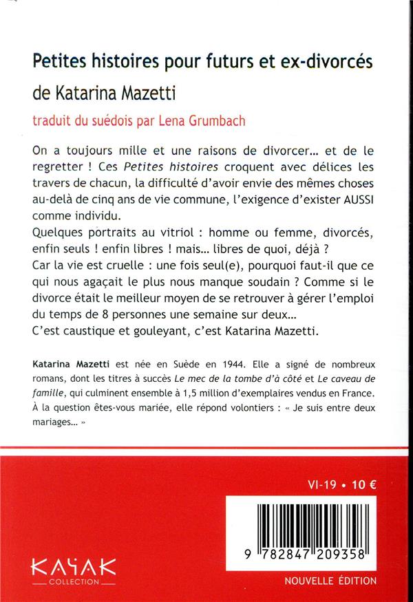 Petites histoires pour futurs et ex-divorces
