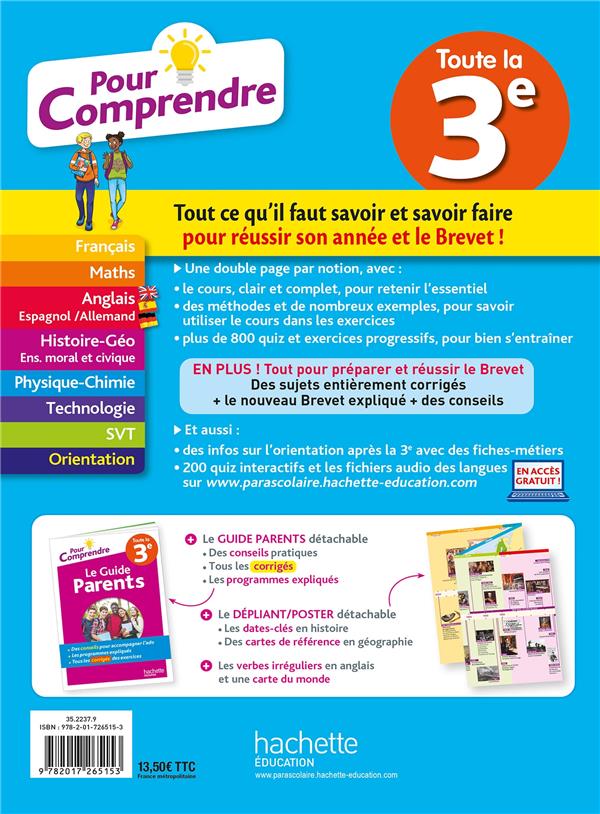 Pour comprendre Toute la 3e