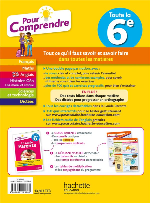 Pour comprendre Toute la 6e
