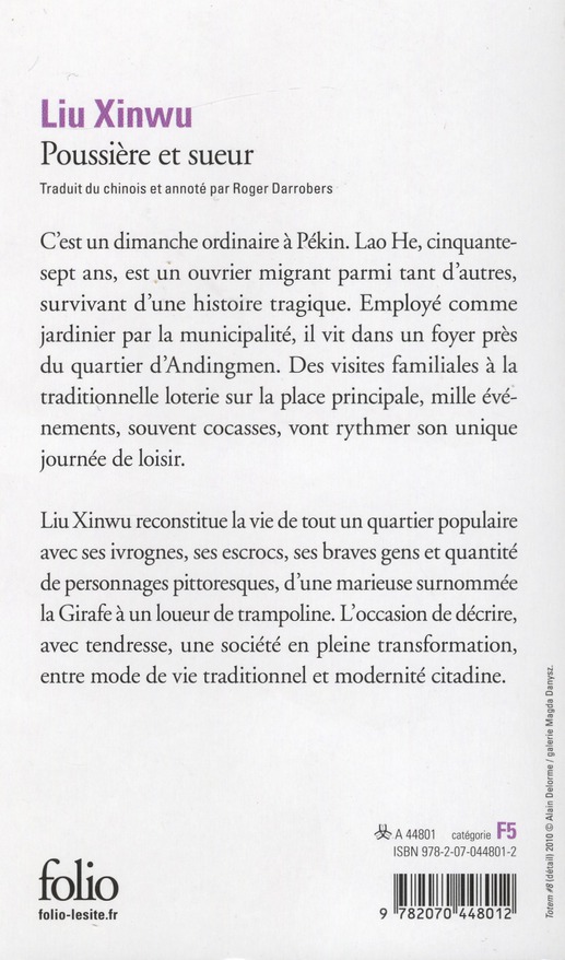 Poussiere et sueur