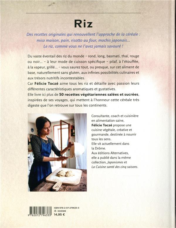Riz - 50 recettes vegetariennes d’ici et d’ailleur