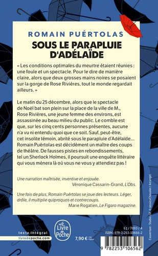Sous le parapluie d'Adelaide