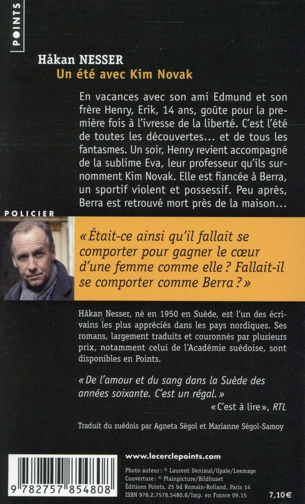 Un ete avec Kim Novak