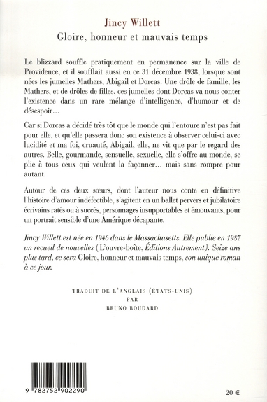 Gloire, honneur et mauvais temps