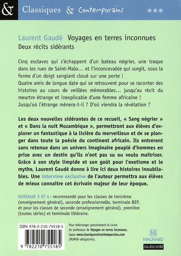 Voyages en terres inconnues