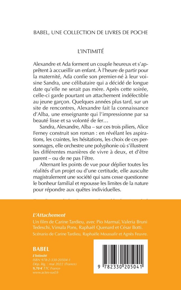 L'Intimite