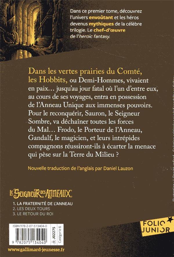 Le Seigneur des Anneaux, T1 : La fraternite de l'anneau