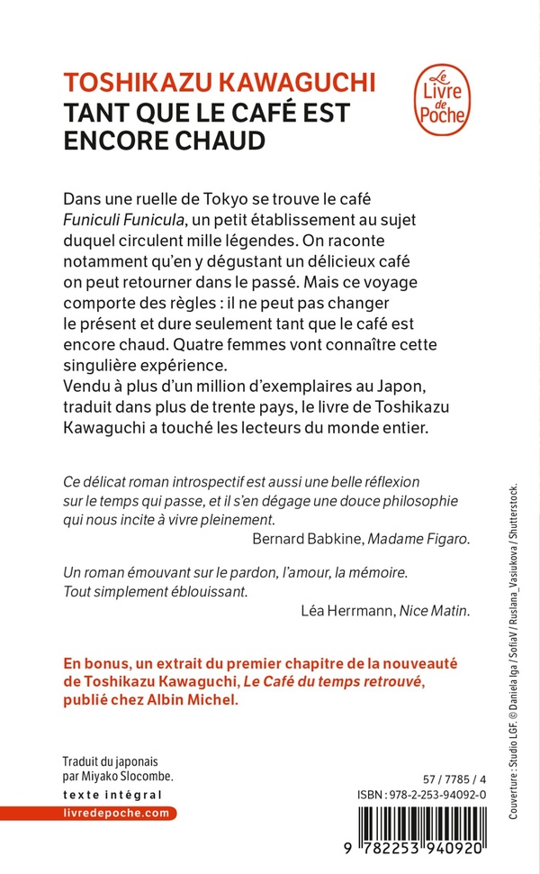 Tant que le cafe est encore chaud