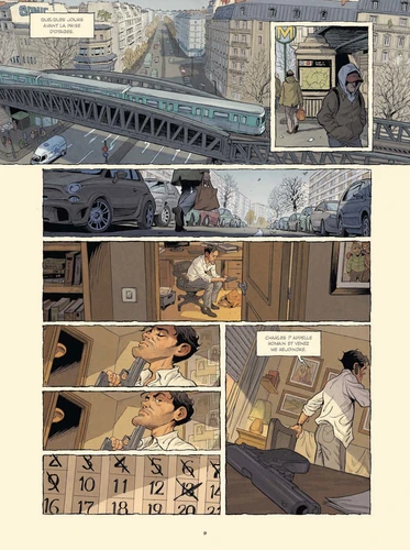 Cadres noirs, T2 : Pendant
