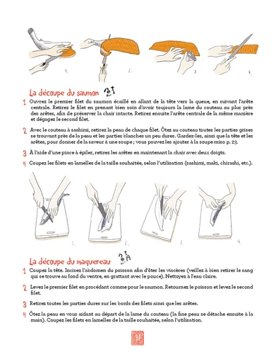 La cuisine japonaise illustree