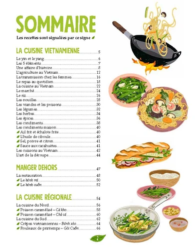 La cuisine vietnamienne illustree