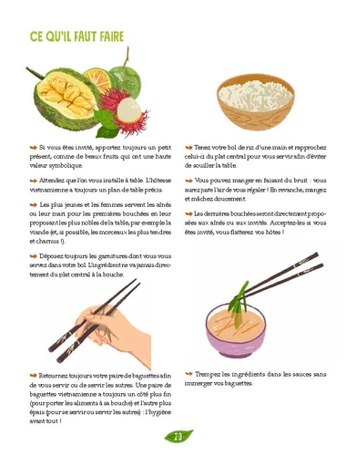 La cuisine vietnamienne illustree