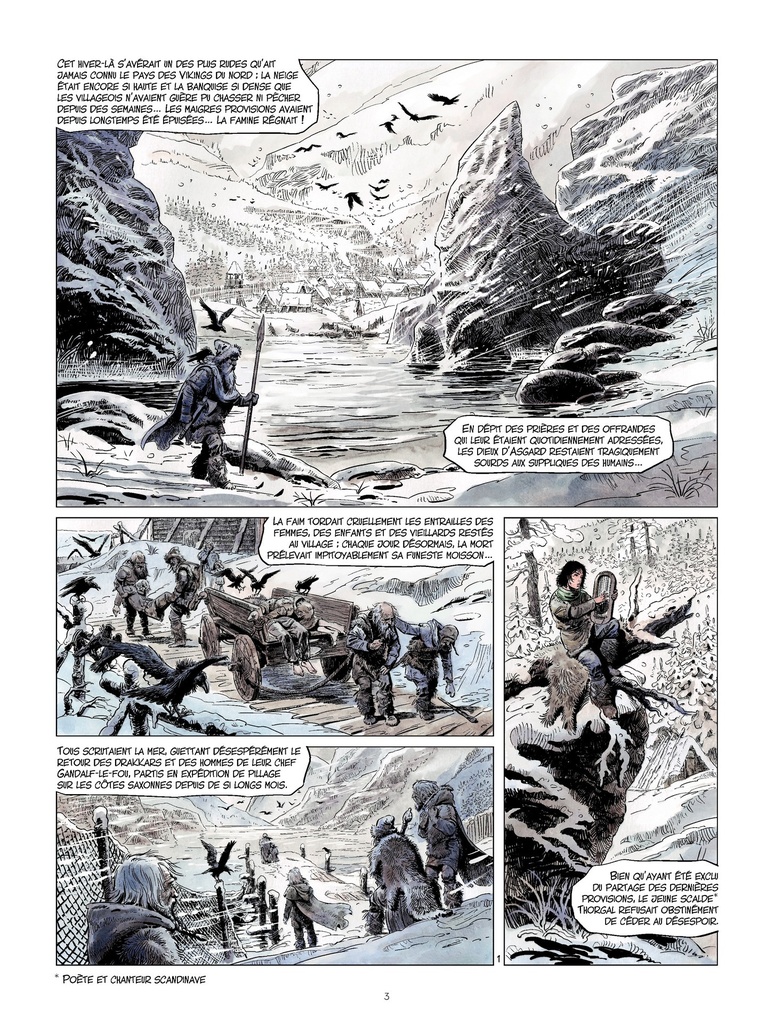 La jeunesse de Thorgal, T1 : Les trois soeurs Minkelsonn