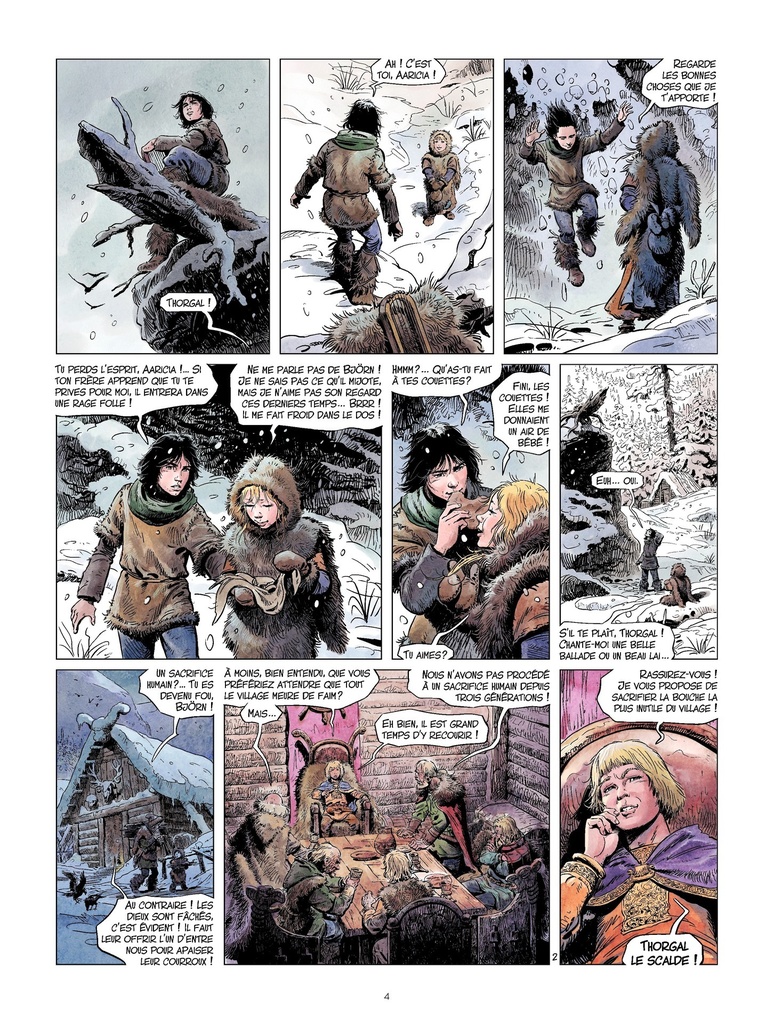 La jeunesse de Thorgal, T1 : Les trois soeurs Minkelsonn