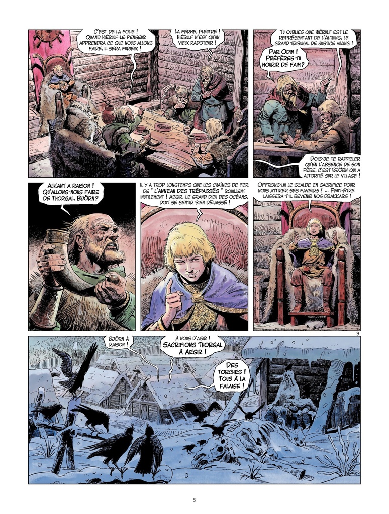 La jeunesse de Thorgal, T1 : Les trois soeurs Minkelsonn