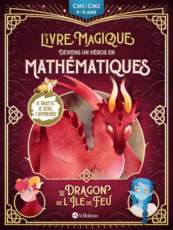 Le dragon de l'ile de feu - Deviens un heros en mathematiques