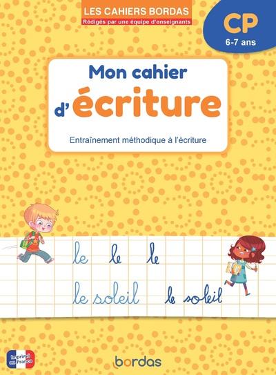 Mon cahier d'ecriture CP