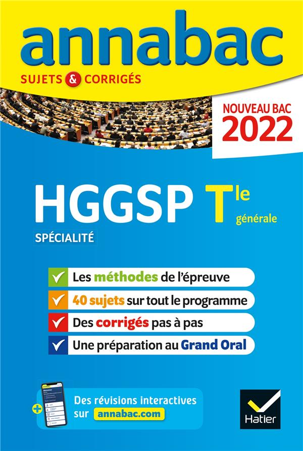 Annabac 2022 HGGSP Histoire-geo, Geopolitique & Sc