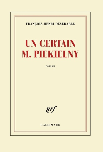 [9782072741418] Un certain M. Piekielny