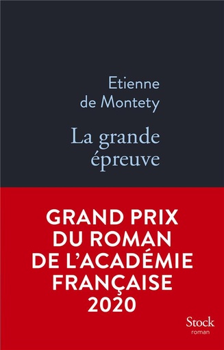 [9782234088412] La grande epreuve