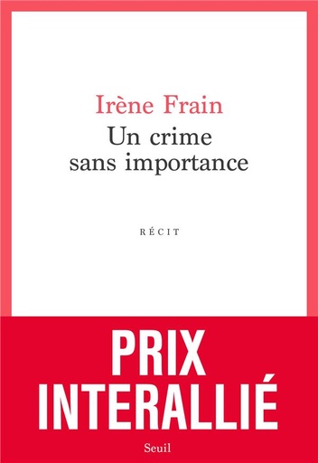 [9782021455885] Un crime sans importance