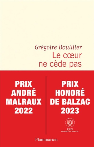[9782080247377] Le coeur ne cede pas