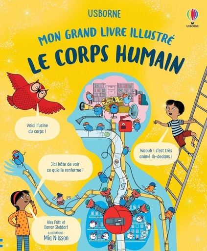 [9781805313786] Mon grand livre illustre : Le corps humain