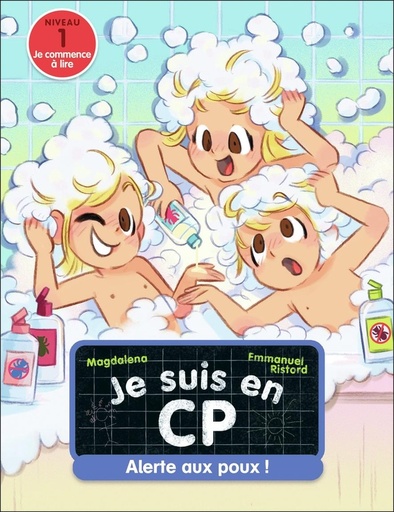 [9782080435521] Je suis en CP : Alerte aux poux ! - Niveau 1