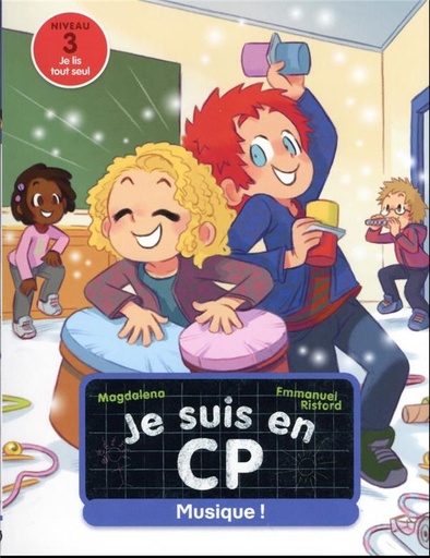 [9782080423221] Je suis en CP : Musique ! - Niveau 3