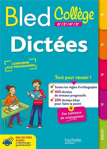 [9782017267225] BLED College Dictees