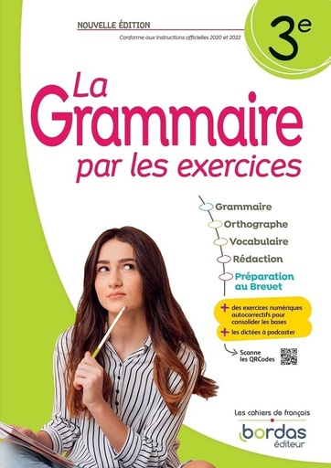 [9782047402269] La grammaire par les exercices 3eme