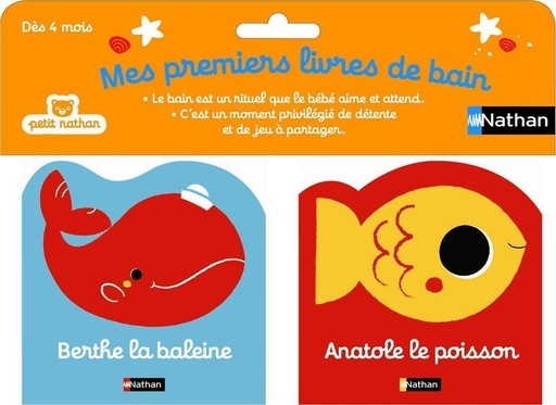 [9782092537480] Berthe la baleine ; Anatole le poisson