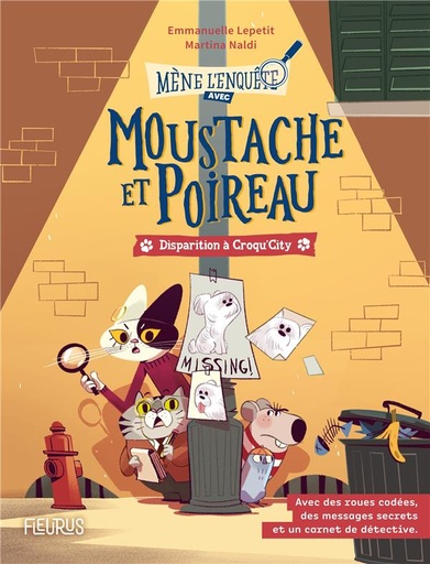 [9782215166108] Moustache et Poireau : Disparition a Croqu'City