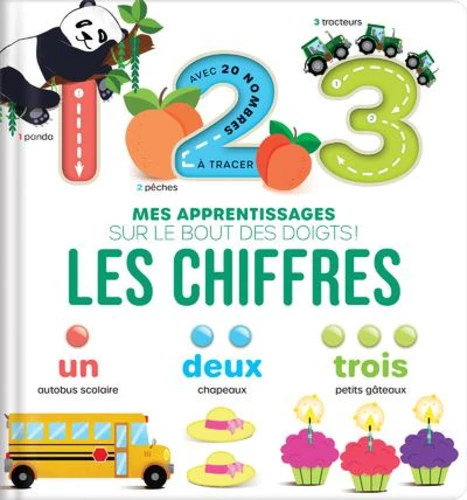 [9782898025419] Mes apprentissages sur le bout des doigts : les chiffres