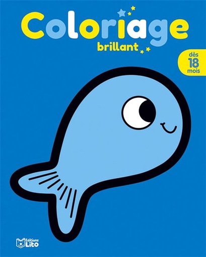 [9782244132327] Coloriage brillant: le poisson