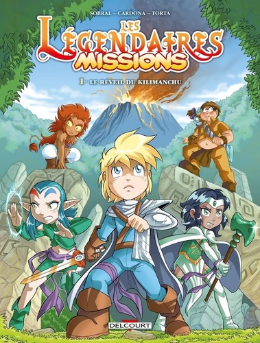 [9782413039549] Les Legendaires - Missions, T1 : Le reveil du Kilimanchu