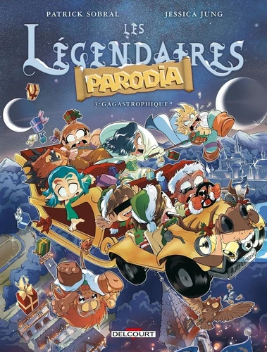 [9782756095011] Les legendaires Parodia, T3: Gagastrophique !