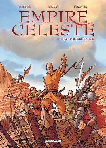 [9782756014593] Empire celeste, T2 : Les guerriers des sables