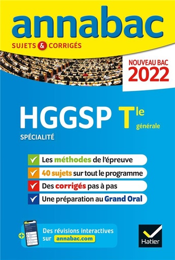 [9782401078024] Annabac 2022 HGGSP Histoire-geo, Geopolitique & Sc